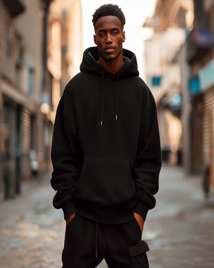 On the street.