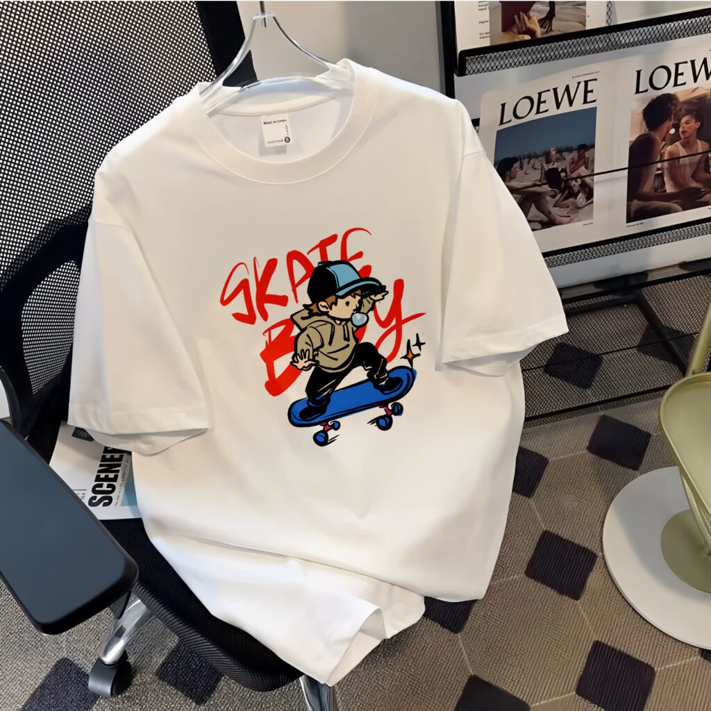 Skate Boy Oversized Tee